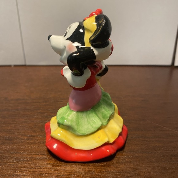 Walt Disney Made in‎ Japan Minnie Mouse Spanish Flamenco dancer Figure Vintage - Picture 4 of 7